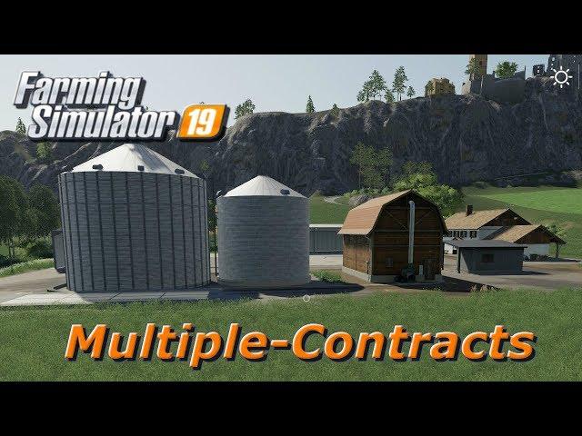 Farming Simulator 2019: MOD: Multiple-Contracts