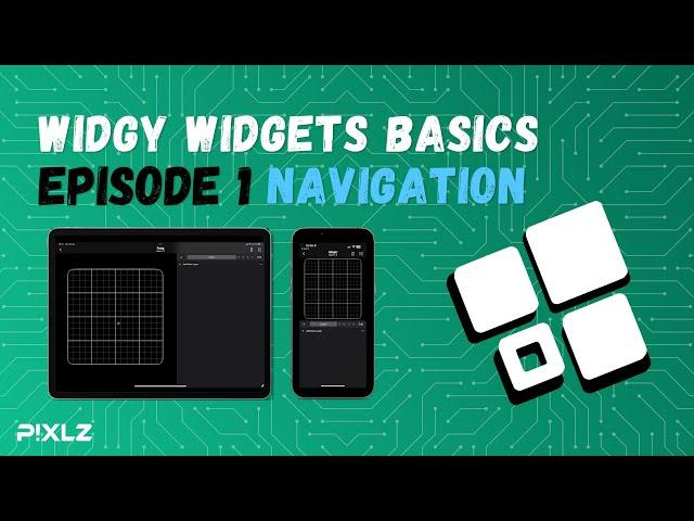 Widgy Widget Basics - Episode 1 - Homescreen Navigation!