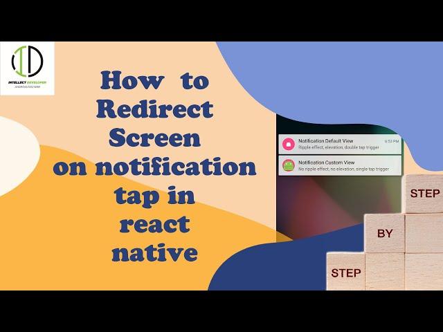 How to redirect particular screen on notification tap in react native || #reactnative || Gulsher