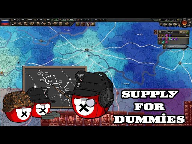 HoI4 Guide: Supply for dummies in No Step Back - Barbarossa