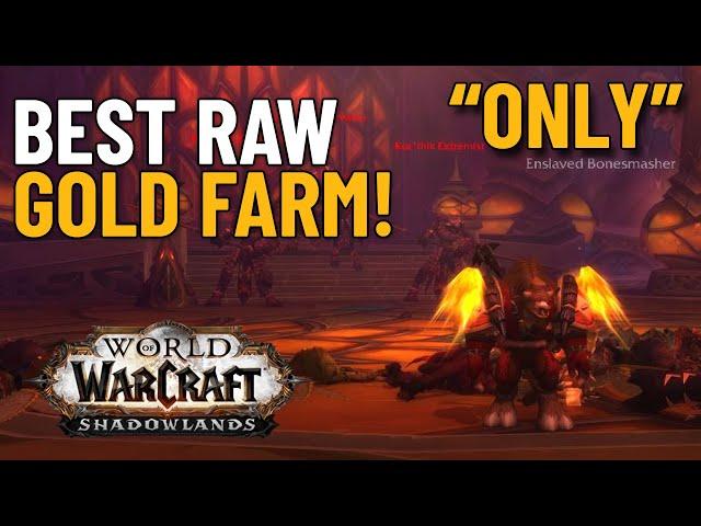 BEST Way to farm RAW GOLD in WoW Shadowlands