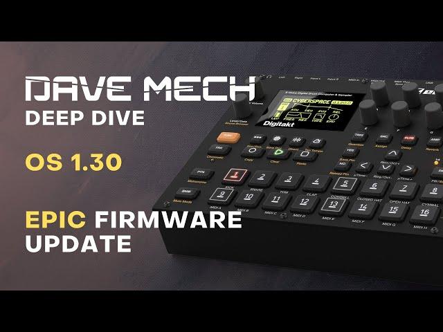 EPIC Digitakt Firmware Update!! OS 1.30