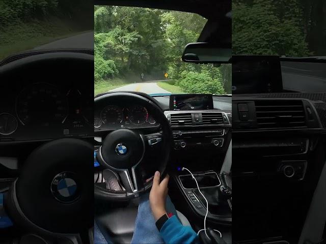 POV Drift in a Manual 2020 BMW M4 #pov #cartok #soundclip #automobile #racing #bmw