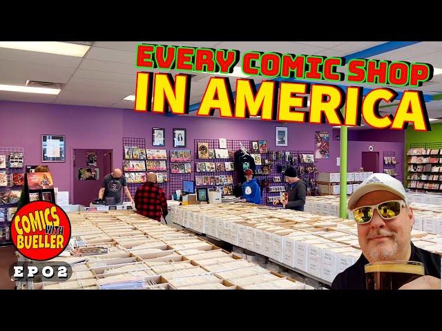 I'm Going to Every Comic Shop in America: EP02 Black Cat Comics (Utah) & A Comic Con in Boise Idaho