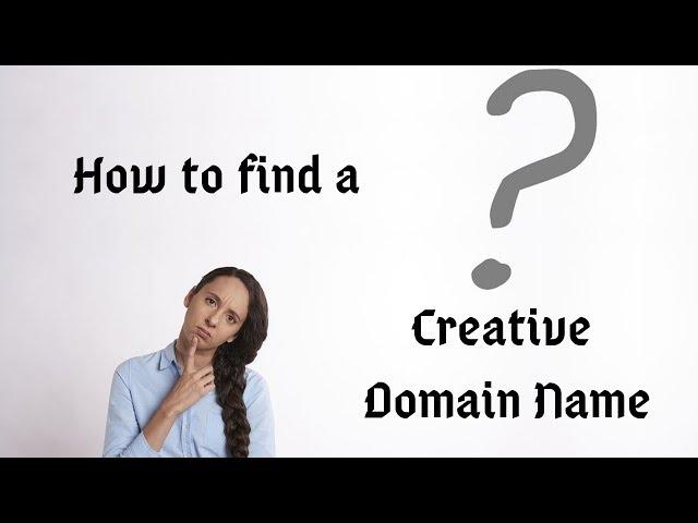 How to find a good Domain Name? Website name generator.