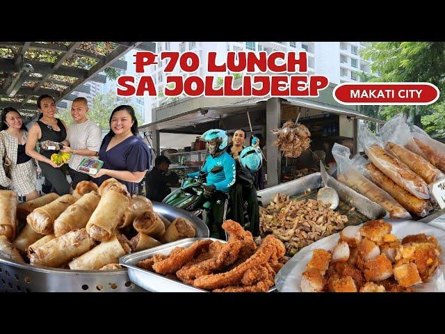 ₱70 LUNCH SA JOLLIJEEP | Team Chef RV in Makati City