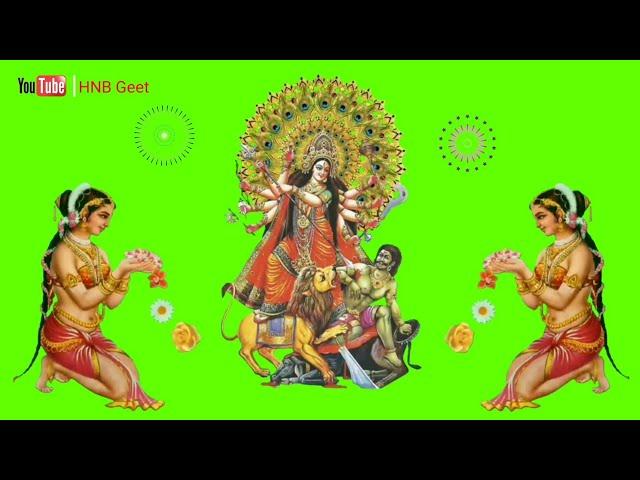 durga puja green screen video//durga puja green screen video 2022// HNB Geet