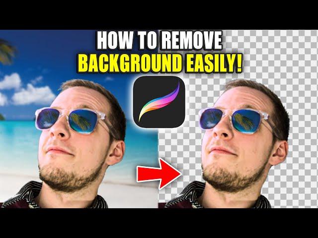 How to Remove a Background From an Image With Procreate on iPad