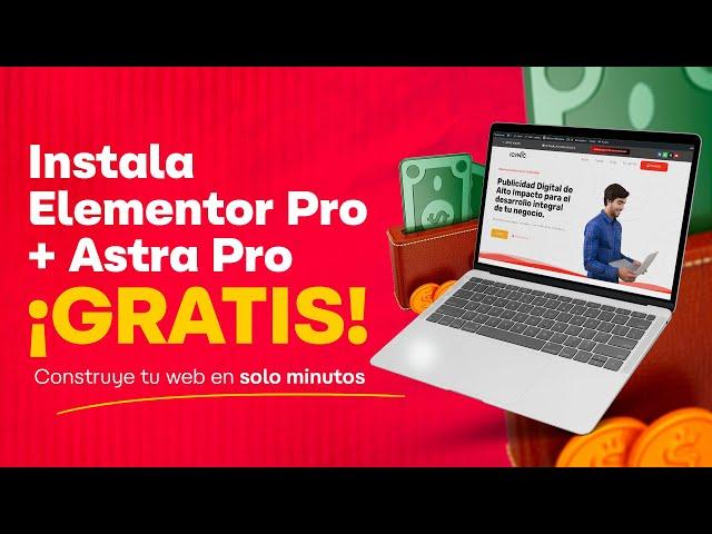 Instala Elementor Pro y Astra Pro Gratis con Actualizaciones Ilimitadas