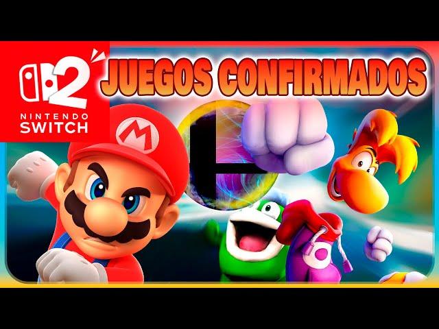 Los 10 PRIMEROS JUEGOS CONFIRMADOS para SWITCH 2 en 2025 | N Deluxe