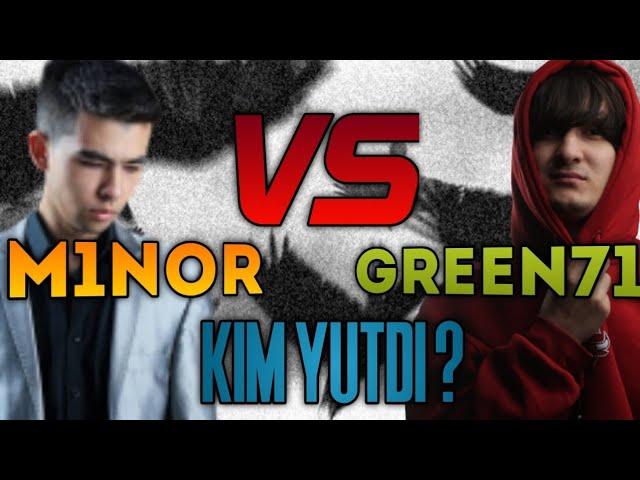 "M1NOR" VS "GREEN71" - Bir-biriga diss otishdi, kim yutdi deb o'ylaysiz? Birgalikda tinglaymiz!