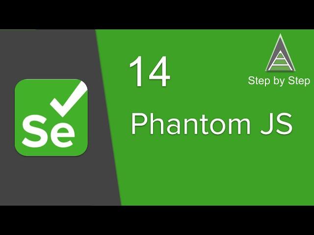 Selenium Beginner Tutorial 14 - How to use PhantomJS (Headless Browser)