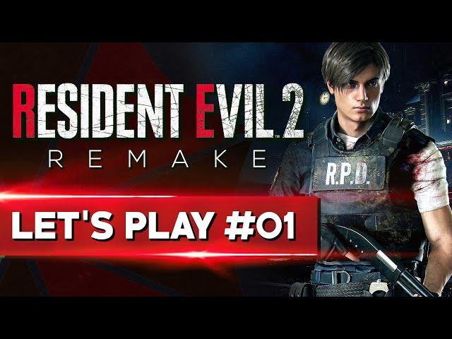 BIENVENUE À RACOON CITY | Resident Evil 2 Remake -  LET'S PLAY FR #1