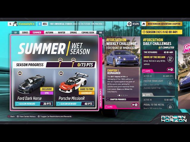 Forza Horizon 5 Summer Season - Festival Playlist Series 35 /FULL GUIDE/ Modern Horizons / Update 35