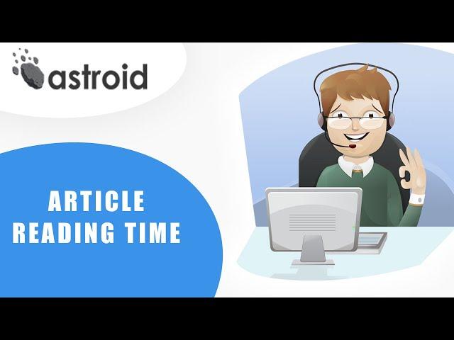 How To Display Estimated Reading Time of #Joomla Articles