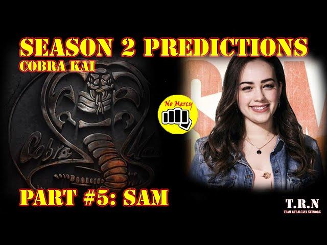 Season 2 Predictions Ep. 5-Sam | Cobra Kai | Reaction with David Rubalcava | Team Rubalcava