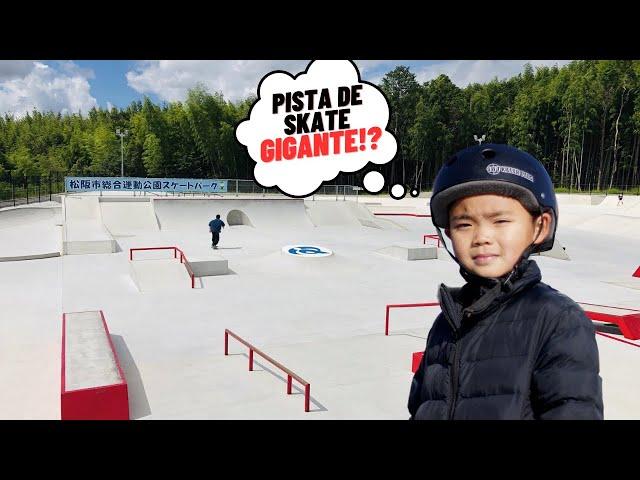 Conhecendo uma das maiores pistas de skate do Japão 