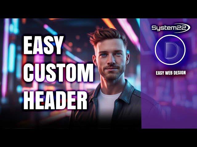 Divi Theme Tutorial: Crafting a Unique Transparent Custom Header with Scroll-Triggered Color Change