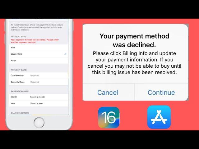 How to Fix Your Payment Method Was Declined on iPhone and iPad iOS 16