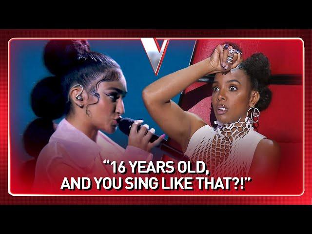 16-Year-Old SHOCKS everyone with her UNIQUE sound in The Voice | #Journey 145