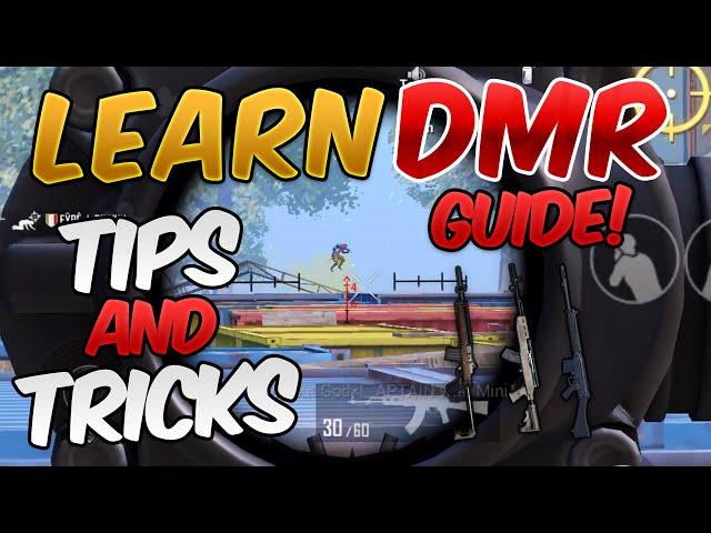 Learn DMR Guide/Tutorial & Tips and Tricks (PUBG MOBILE) and Which DMR is Best!?!
