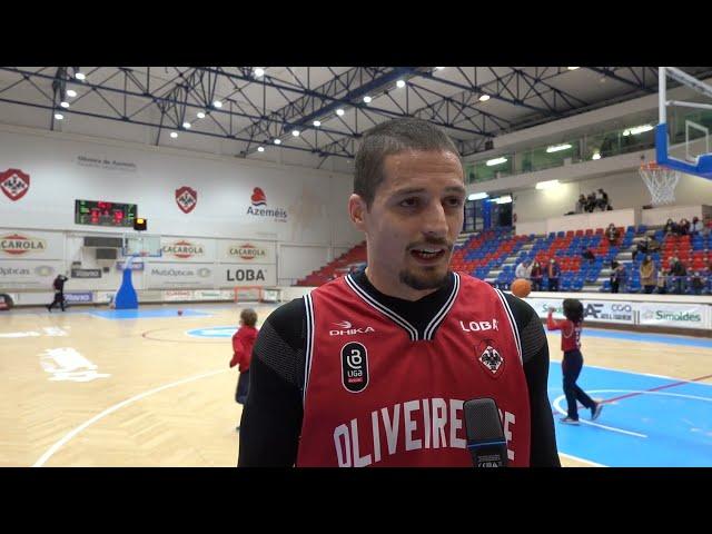 Flash interview Oliveirense vs Imortal com Pedro Catarino