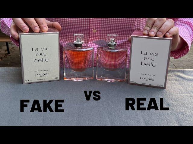 Fake vs Real Lancôme La Vie Est Belle Perfume 75ml Eau De Parfum