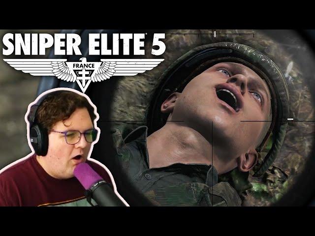 The Nuts Ran For Cover | Sniper Elite 5 w/ Ryann