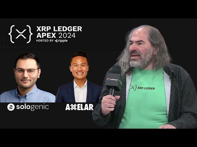 Sologenic & Axelar at XRPL Apex - Coreum first NFT Marketplace live on testnet #xrp