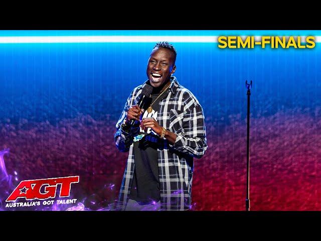 Comedy superstar in the making: Emo Majok | Australia's Got Talent 2022