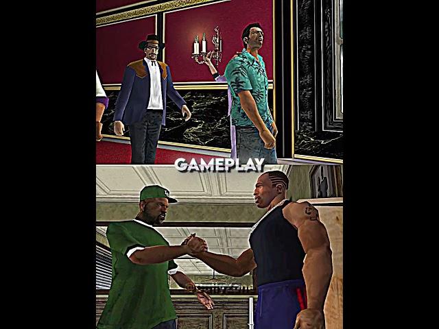 GTA: San Andreas vs GTA: Vice City #shorts