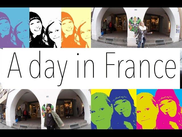 First (mini) vlog: A day in France || connected2UTube