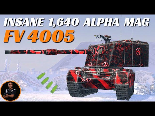 FV4005 with 1640 alpha | Four Shot Autoloader | WoT Blitz