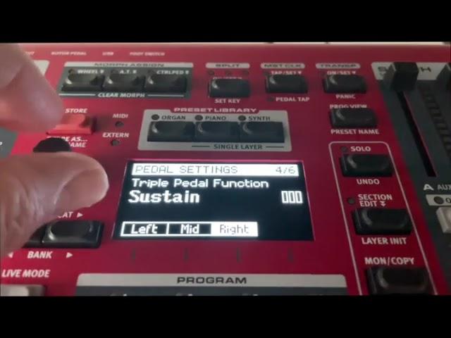 Kawai GFP-3 as Nord Triple Pedal 2