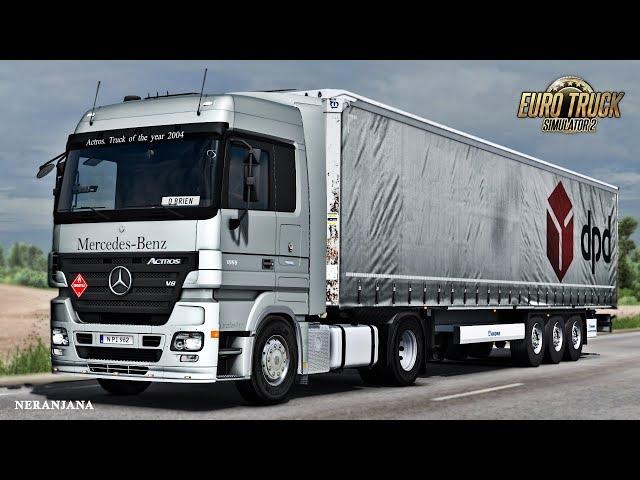 ETS 2 Mod | Mercedes Actros MP2 [ETS2 v1.36]