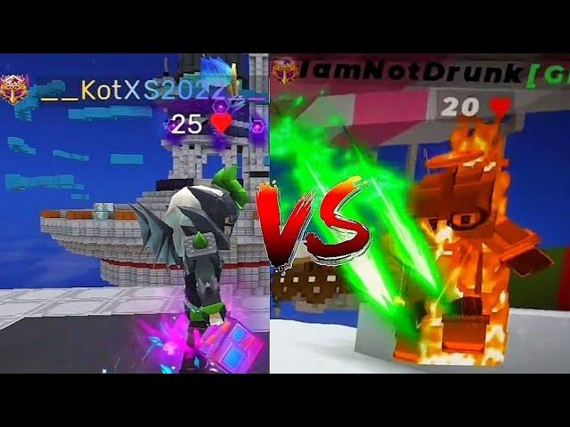 KotXS2022 VS IamNotDrunk In BlockmanGo BedWars | blockman go