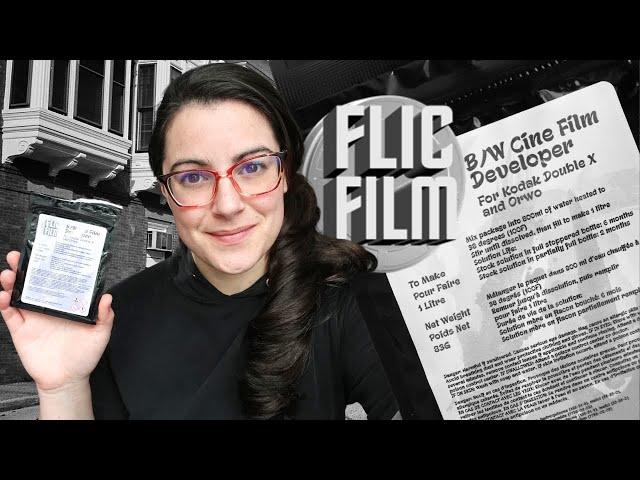 Trying Flic Film's BW CINE Film Developer and XX 250 Film