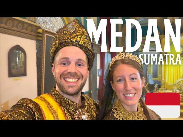 Exploring Medan: First Day in SUMATRAIndonesia Travel Vlog, Maimun Palace, Raya Mosque, Spicy Food