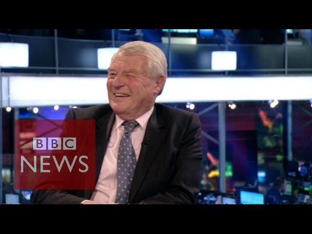 'If this exit poll is right I will publicly eat my hat' Paddy Ashdown - BBC News