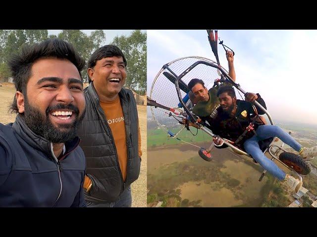 Parachute failed prank on ajay