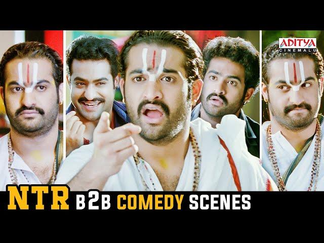 NTR Back to Back Comedy Scenes | Adhurs | Ramayya Vasthavayya | Aditya Cinemalu