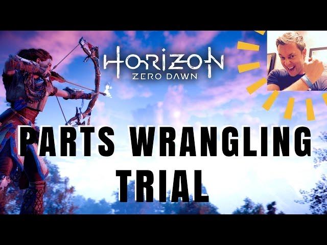 Horizon Zero Dawn - Parts Wrangling Trial Guide (Greatrun Hunting Grounds)