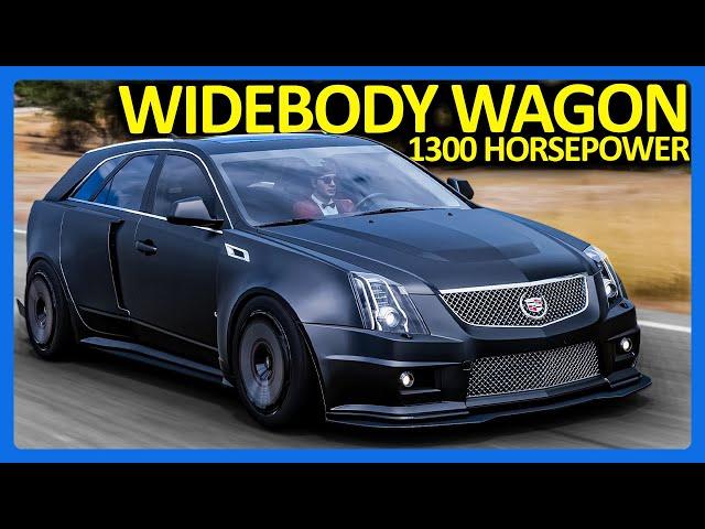 Forza Horizon 5 : The ULTIMATE Widebody Wagon!! (FH5 CTS V Wagon)