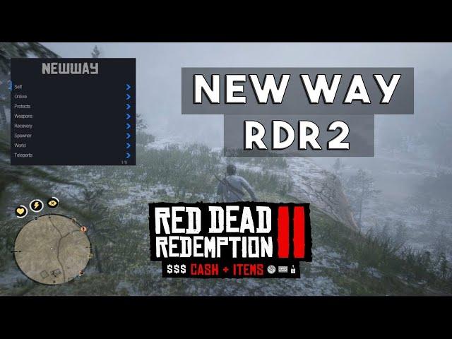 [NEW] Red Dead Online - NEWWAY MOD MENU | FREE DOWNLOAD | Gold & Money | *UNDETECTED*