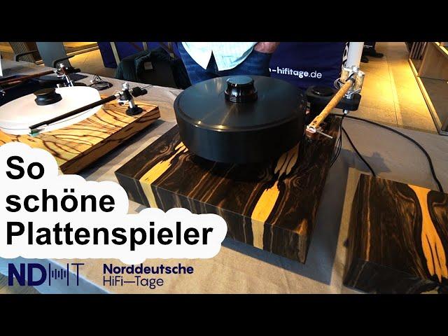 Schöne Plattenspieler/ Rübenburg Analog Audio auf den Norddeutschen HiFi Tagen 2023