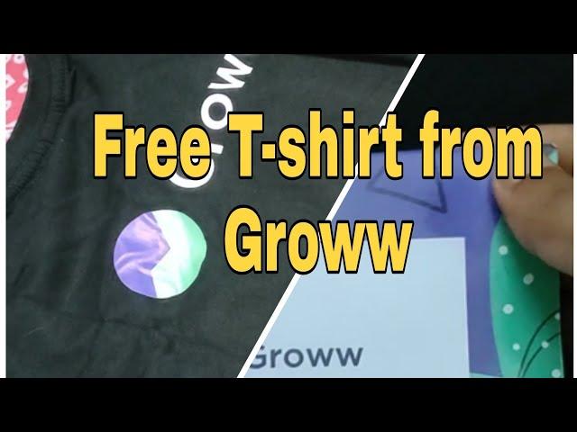 Free t-shirt | Groww apps | comment for link | Subscribe #tending #free #groww