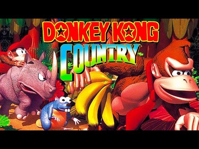 Donkey Kong Country - Full Game 100% Walkthrough