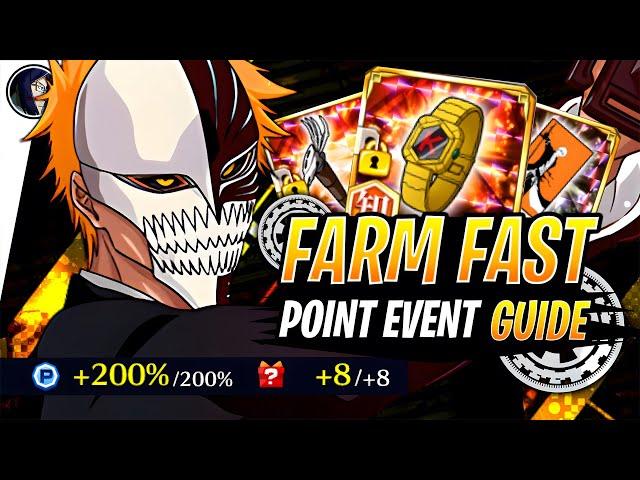 HOW TO FARM THE POINT EVENT FAST ?? Beginner's Guide 2024 - Bleach Brave Souls