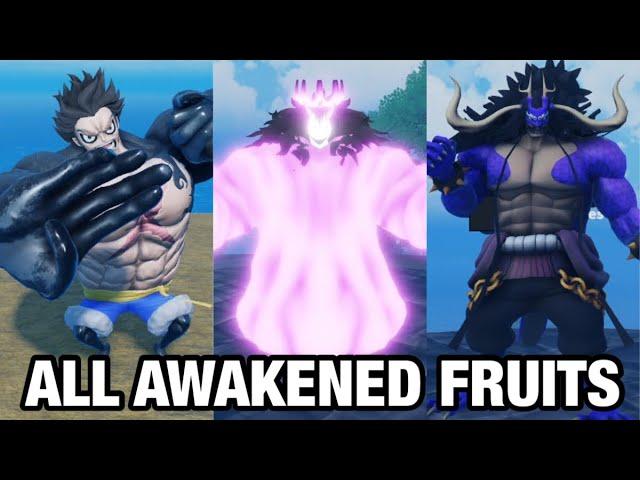 Every Awakened Devil Fruit In A One Piece Game! (Updated)