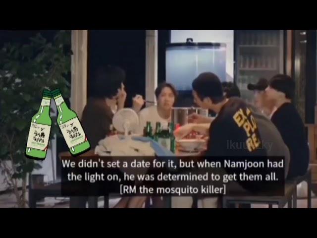 BTS with Chumchurum (Suzy's Soju) in the soop eps 2